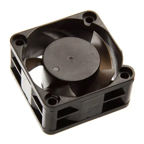 Noiseblocker BlackSilent Pro Fan PM1 čierna / 40mm / 13.9 dB @ 2800 RPM / 4.2 CFM / 3-pin