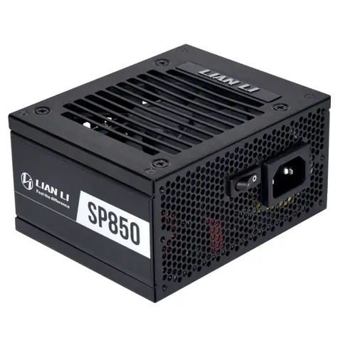Lian Li SP850 čierna / SFX / 850 W / 92 mm ventilátor / modulárny / PFC / 80PLUS Gold