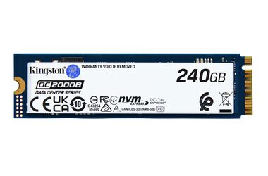 Kingston DC2000B 240GB / SSD / M.2 2280 / PCIe 4.0 / R: 4500MBps / W: 400MBps / 5y