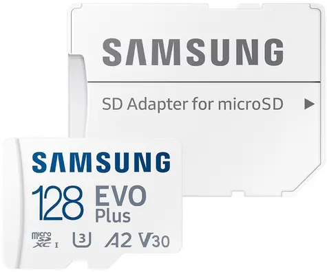 Samsung EVO PLUS 128GB + adaptér / micro SDXC / UHS-I U1 / Class 10 