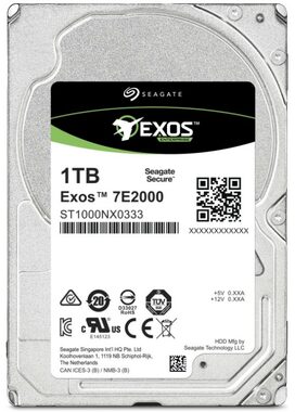 Seagate Exos 7E2000 1TB / HDD / 2.5" SAS III / 7200 RPM / 128MB cache 