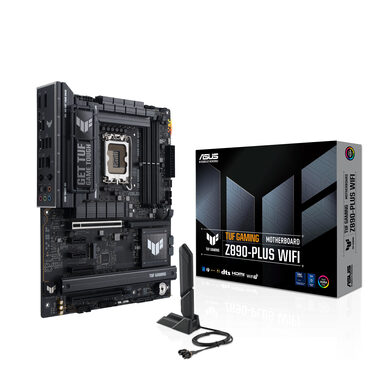 Asus TUF GAMING Z890- PLUS WIFI / Z890 / LGA 1851 / 4X DDR5 / PCIex16 / 2.5GALN / ATX