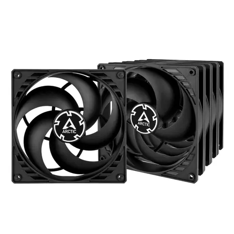 ARCTIC P14 Value pack čierna 5 ks / 140mm / FDB / 1700 RPM / 72.8 CFM / 3-Pin