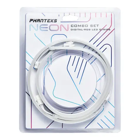 PHANTEKS Neon D-RGB LED strip - combo set biela 2ks / 40 cm