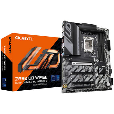 GIGABYTE Z890 UD WIFI6E / Z890 / LGA 1851 / 4X DDR5 / PCIex16 / 2.5GLAN / ATX