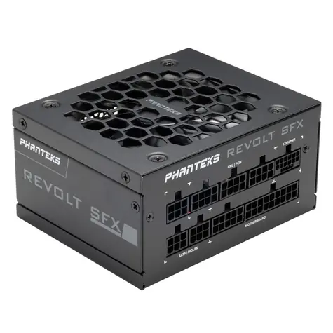 PHANTEKS Revolt SFX 80 PLUS Platinum / ATX 3.0 / 850W / 80PLUS Platinum / plne modulárny / 92mm ventilátor 