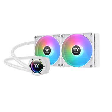Thermaltake TH280 V2 ARGB biela / 2x 140mm / Hydraulic Bearing / 1800 RPM / 84.3 CFM / RGB / AMD + Intel