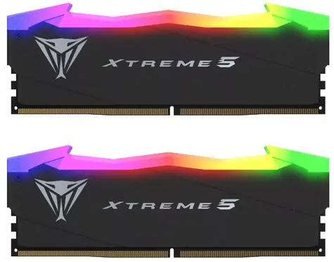 Patriot Viper Xtreme 5 48GB (2x 24GB) 8000MHz čierna / DDR5 / CL38 / XMP 3.0 / 1.45V