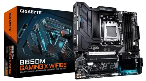 GIGABYTE B850 GAMING X WF6E / B850 / 4xDDR5 / 2.5 GLAN / Wi-Fi 6E / mATX