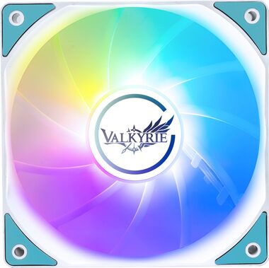 Valkyrie V12F ARGB biela / ventilátor / 120 mm / ARGB / 34dB 