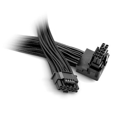 be quiet! 12V-2X6 12VHPWR 90 Grad PCIe 5.0 Adaptér kábel čierna / 70cm