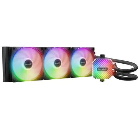 be quiet! Light Loop AiO ARGB čierna / 3x 120mm / Rifle Bearing / 34.9 dB @ 2100 RPM / 61.8 CFM / Intel + AMD