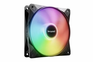 be quiet! Light Wings LX ARGB PWM čierna / 120mm / Rifle Bearing / 25.5 dB @ 1600 RPM / 51.5 CFM / 4-Pin PMW + 3-Pin