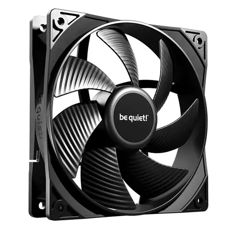 be quiet! Pure Wings 3 čierna / 120mm / Rifle Bearing / 25.5 dB @ 1600 RPM / 49.9 CFM / 3-Pin
