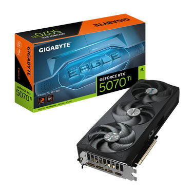 GIGABYTE GeForce RTX 5070 Ti EAGLE OC SFF 16GB / 2300MHz / 16GB GDDR7 / 256-bit / 1x HDMI + 3x DP / 750W (16)