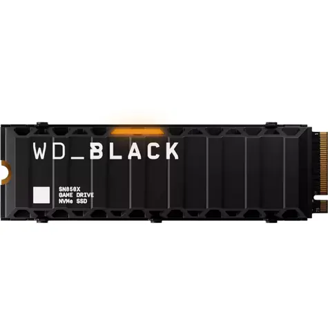 WD Black SN850X 8TB / M.2 SSD 2280 / PCIe Gen 4 x4 / R: 7200MBps / W: 6600MBps / Heatsink / 5y 