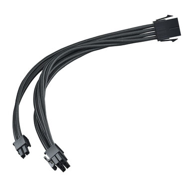 Silverstone Predlžovací kábel 8-Pin-PCIe na 6+2-Pin-PCIe - 250mm čierna