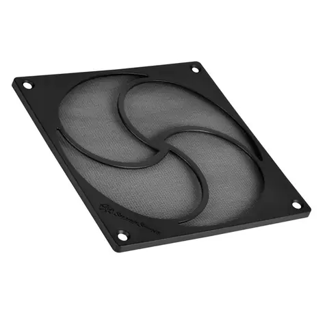 Silverstone SST-FF125B čierna / magnetický filter pre ventilátory / veľkosť 120x120