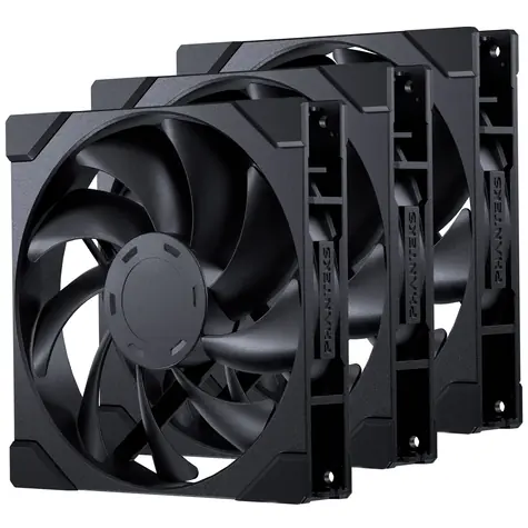PHANTEKS M25 Gen2 PWM 3ks čierna / 140mm / Hydraulic Bearing / 36.4 dB @ 1800 RPM / 101.78 CFM / 4-Pin PWM