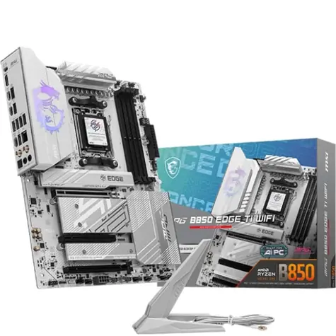 MSI MPG B850 EDGE TI WIFI / B850 / 4X DDR5 / 1x 5GLAN / Wi-Fi 7 / ATX