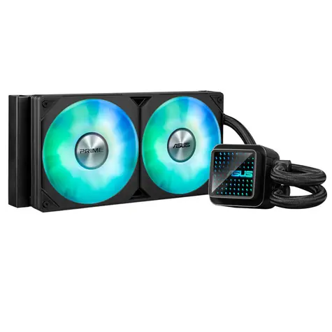 Asus Prime LC 240 ARGB čierna / komplet vodného chladenia CPU / 2x 120mm 