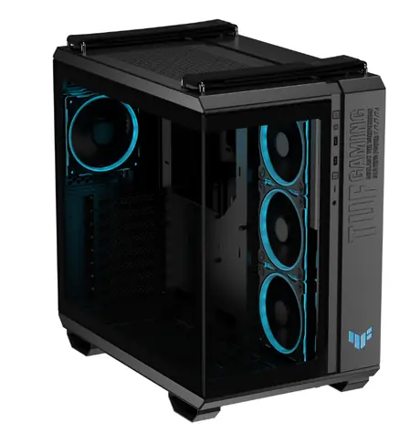 Asus GT502 TUF GAMING HORIZON TG ARGB čierna / ATX / 2x USB 3.1 / USB-C 3.2 / bez zdroja / priehľadná bočnica 