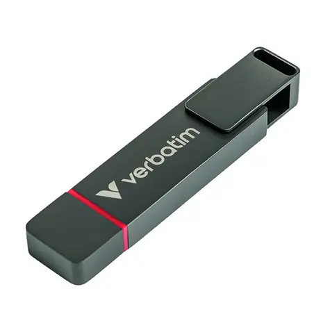 Verbatim Dual QuickStick 512GB sivá / Flash Disk / USB-A&USB-C 3.0 / čítanie: až 550MBs / zápis: až 500MBs