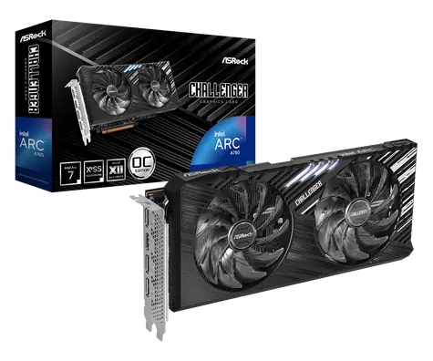 ASRock Intel Arc A750 SE 8G / 2200 MHz / 8GB GDDR6 / 256-bit / 1xHDMI + 3x DP / (8+8)