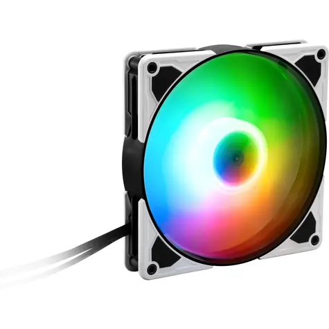 Sharkoon SilentStorm 140 PWM RGB čierna / vetráčik / 140mm / RGB / 34.7 dBA / 1400 RPM / 121.9 m3h