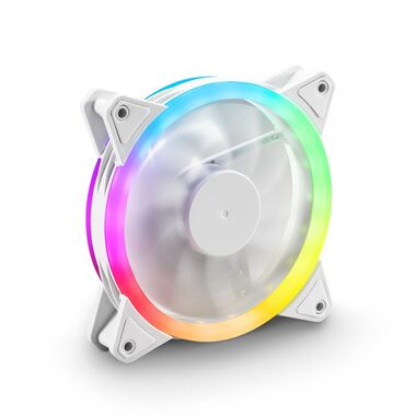 Sharkoon SHARK Blades PWM RGB biela / vetráčik / 120mm / RGB / 24.8 dBA / 1400 RPM / 94.8 m3h