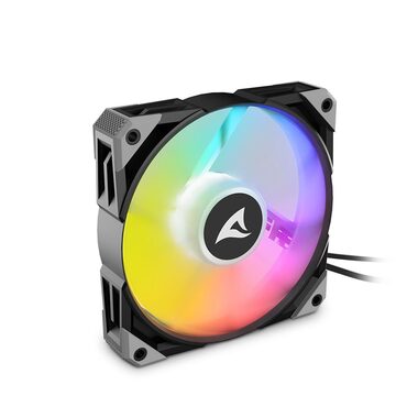 Sharkoon Rebel F50 PWM čierna / vetráčik / 120mm / RGB / 35 dBA / 2000 RPM / 77.6CFM