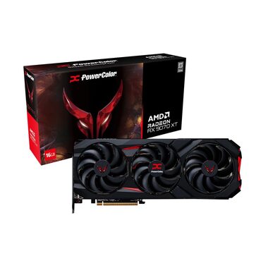 Rozbalené - PowerColor Red Devil Radeon RX 9070 XT 16GB OC / 3060 MHz / 16GB GDDR6 / 256-bit / 1x HDMI + 3x DP / rozbalené