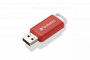 Verbatim DataBar 16GB červená / Flash disk / USB 2.0