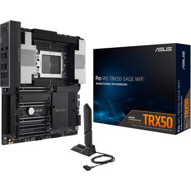 Asus PRE WS TRX50 - Sage WIFI / sTR5 / 4X DDR5 / 3x PCIe 5.0 x16 + 2x PCIe 4.0 x16 / 2x LAN / CEB