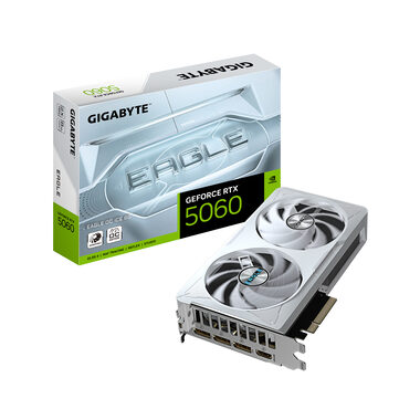 GIGABYTE GeForce RTX 5060 EAGLE OC ICE 8GB / 2677MHz / 8GB GDDR7 / 128-bit / 1x HDMI + 3x DP / 450W (8)