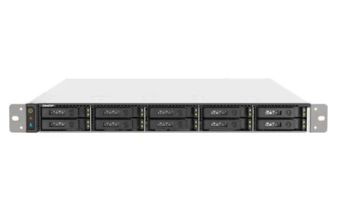 QNAP TS-h1090FU-7302P-128G / AMD EPYC 7302P 3.3GHz / 128GB RAM / 10x 2.5" NVMe / SATA III / 2x 2.5GLAN