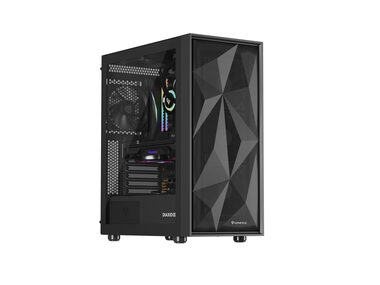 Genesis Diaxid 605F čierna / PC skriňa / ATX, micro-ATX, mini-ITX / USB 2.0 / USB 3.0