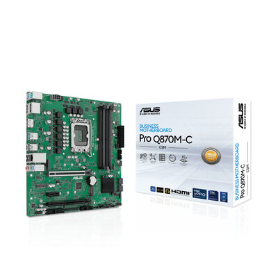Asus PRE Q870M-C-CSM / Q870 / LGA 1851 / 4X DDR5 / PCIex16 / GLAN / Matx