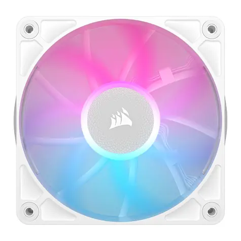Corsair iCUE LINK RX120 RGB biela / 120 mm / 36 dB @ 2100 RPM / 74 CFM / PWM