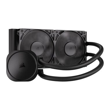 Corsair NAUTILUS 240 čierna / 2x 120mm / 36dB / 300-2100 RPM / 72.8CFM / Intel + AMD
