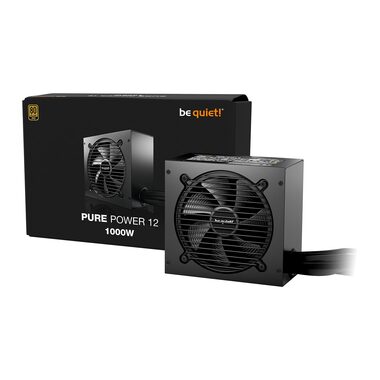 be quiet! Pure Power 12 1000W / 1000W / 80+ GOLD / Aktívny PFC / 120 mm / nemodulárny