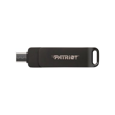 Patriot RAGE R550 32GB čierna / Flash Disk / USB 3.2 / USB-A / USB-C / Prenosová rýchlosť až 100 MBs
