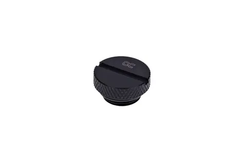Alphacool HF skrutkovacia tesniaca zátka čierna / G1/4