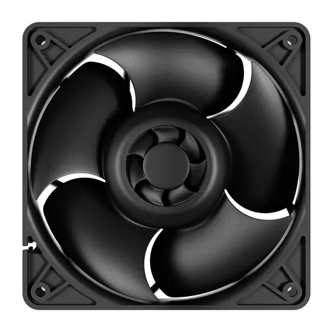 ARCTIC S12038-4K (3ks) čierna / 120mm / PWM / dual ball bearing / 600-4000 RPM / 106 CFM / 4-pin