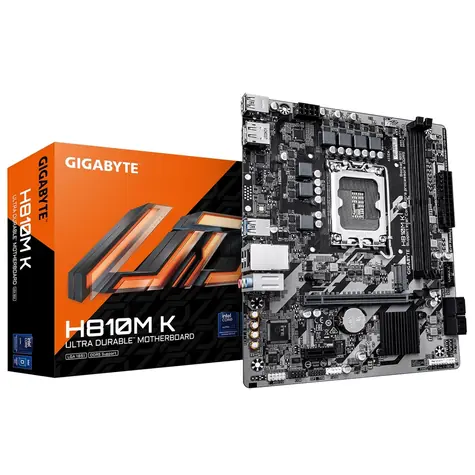 GIGABYTE H810 K / H810 / LGA1851 / 2x DDR5 / PCIex16 / GLAN / mATX