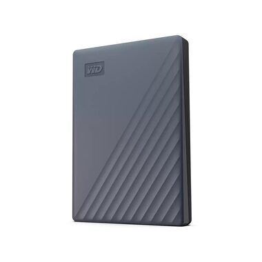 WD My Passport 2TB šedá / externý HDD / 2.5" / USB-C / 3y