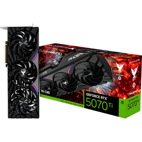 Gainward GeForce RTX 5070 Ti Phoenix-S / 2452MHz / 16GB GDDR7 / 256-bit / 1x HDMI + 3x DP / 700W (16)