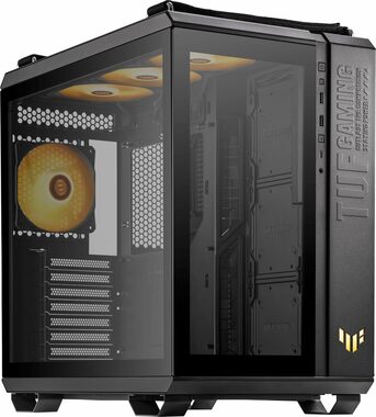 Rozbalené - Asus TUF Gaming GT502 PLUS čierna / ATX / 4X 120mm ARGB / bez zdoja / priehľadná bočnica / rozbalené