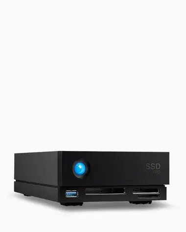 LaCie One Big Dock 8TB čierna / externý HDD / 3.5" / USB 3.0/Thunderbolt 3/SD card slot