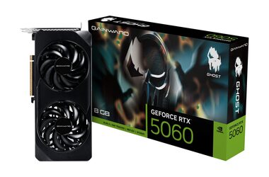 Rozbalené - Gainward GeForce RTX 5060 Ghost 8GB / 2497MHz / 8GB GDDR7 / 128-bit / 1x HDMI + 3x DP / 550W (8) / rozbalené